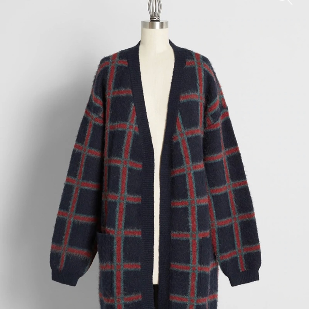 Can't Be Compared Sweater Coat Green / XL